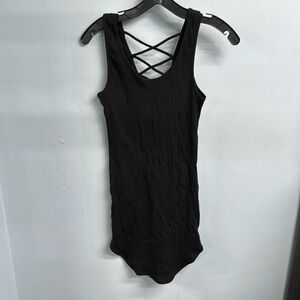 Ribbed Casual Tank Dress